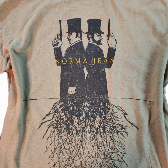 Vintage Norma Jean Band Shirt Josh Scogin Bless The Martyr - Picture 2 of 2